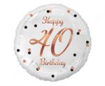 GoDan Balon din folie - alb/roz 40