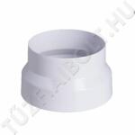 Alföldi-MAGYAR Alu füstcső szűkítő 150-100 FEHÉR (A05FSZ150100)
