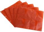 Zomo CD Sleeves Premium 10 x 8 CDs - orange (4250267621616)