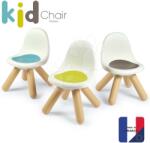 Smoby Kisszék gyerekeknek Kid Furniture Chair Smoby szürke/kék/zöld UV szűrő 50 kg teherbírás 27 cm az ülőrész magassága 18 hó (SM880114)