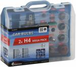 Compass Szerviz doboz 12 V-os izzók 2 x H4 + biztosítékok (08519)