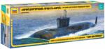 Zvezda Nuclear Submarine Yuri Dolgorukij 1: 350 makett tengeralattjáró (9061) (9061) - jatekmakettcentrum