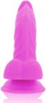 Diversia Rugalmas dildó távirányítóval vezérelhető lila színű - 21.5cm
