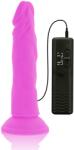 Diversia Rugalmas dildó távirányítóval vezérelhető, lila - 23cm