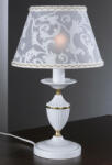 Reccagni Angelo Veioza / Lampa de masa design italian din alama cu metal alb 9630 (RA-P. 9630 P)