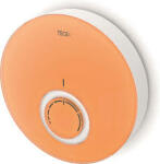 TECE Capac termostat design DT TECEfloor, sticla portocalie, carcasa alba (77400017) - green-innovation