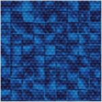 VÁGNER POOL AVfol Decor Csúszásgátló - Kék Electric Mozaik; 1, 65 m szélesség, 1, 5 mm vastagság, 25 m tekercs - Medence fólia