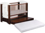 Klups Patut Cu Sertar Klups Safari Giraffe Wenge + Saltea 12 MyKids