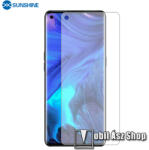 SUNSHINE Hydrogel TPU képernyővédő fólia - Ultra Clear, ÖNREGENERÁLÓ! - 1db, a teljes képernyőt védi - Oppo Reno4 Pro 5G