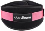 GymBeam Centură fitness din neopren LIFT Black & Pink L