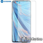 SUNSHINE Hydrogel TPU képernyővédő fólia - Ultra Clear, ÖNREGENERÁLÓ! - 1db, TOKBARÁT - Oppo Find X2 Neo