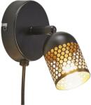 Nordlux Alfred fali lámpa, fekete, G9, max. 40W, 5.1cm átmérő, 49831003 (49831003)