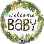 Grabo Balon folie rotund Welcome Baby Zoo Tropical 46 cm