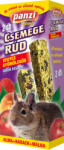 Panzi batoane gustare de fructe amestecate pentru veverițe degu (Dublu, 2 batoane)