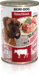 Bewi Dog conservă cu conținut bogat de burtă de vită (6 x 400 g) 2.4 kg