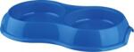 TRIXIE castron dublu plastic pentru pisici (2 x 0.2 l; 11 cm) (24985)