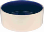 TRIXIE castron ceramica pentru caini (crem / albastru) (2.3 l, 22 cm)