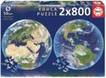 Educa Bolygónk a Föld 2x800 db-os (19039)