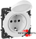 Legrand Céliane konnektor biztonsági zsaluval IP44 rugós, fehér CF067153IP-CS (CF067153IP-CS)