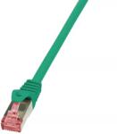 LogiLink Cablu S/FTP LOGILINK Cat6, LSZH, cupru, 1 m, verde, AWG27, dublu ecranat CQ2035S (CQ2035S)