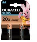 Duracell Baterii alcaline DURACELL - Ultra AA, 2 bucăți la pachet, 15.00432 Baterii de unica folosinta