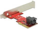 Delock PCI Express x4-kártya > 1 x belso SFF-8643 NVMe alacsony profilú formatényezo (89535) - dellaprint