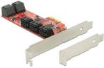 Delock PCI Express Kártya > 3 x Külső USB 3.0 + 1 x Külső Gigabit LAN Vékony kivitel (89382)