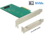 Delock PCI Express x4 Kártya > 1 x belső NVMe M. 2 Key M 110 mm - alacsony profilú, 39 Gbps (89472) - dellaprint