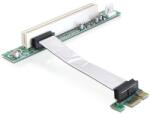 Delock Riser card PCI Express x1 > PCI 32Bit 5 V with flexible cable 9 cm left insertion (41856)