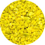 Pietricele decor acvariu galben (0.5-1 mm) 0.75 kg