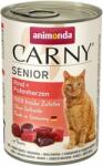 Animonda Cat Carny Senior conservă cu vită și inimă de curcan (6 x 400 g) 2400 g