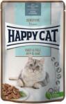 Happy Cat Cat Sensitive Skin & Coat - Hrană la pliculeț pentru pisici (48 x 85 g) 4.08 kg
