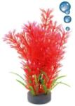 Happet piatră oxigenare plantă artificială roșie, decor acvariu (19 cm)