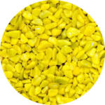 Pietricele decor acvariu galben (1-2 mm) 5 kg