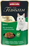 Animonda Vom Feinsten Feines mit Filets hrană pentru pisici cu fileuri de iepure și piept de pui la pliculeț (54 x 85 g) 5, 49 kg