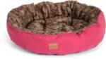 Agui Furry Bed culcuș pentru câini - Bordo (50 x 13 cm)