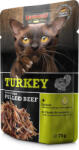 BEWITAL petfood Turkey pliculeţ cu curcan si carne de vită fâșii (16 x 70 g) 1120 g