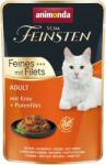 Animonda Vom Feinsten Feines mit Filets hrană pentru pisici cu fileuri de rață și curcan în pliculețe (18 x 85 g) 1, 53 kg