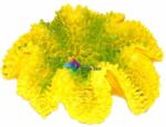 Decorațiune de acvariu coral galben (130 x 110 x 50 mm)
