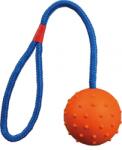 TRIXIE minge din cauciuc pe o franghie pentru caini (ø 6 cm x 30 cm) (3305)