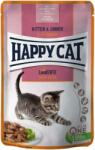 Happy Cat Cat Meat in Sauce Kitten & Junior - Hrană la pliculeț cu carne de rață (6 x 85 g) 510 g
