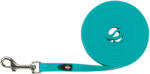 TRIXIE Easy Life Tracking Leash cu acoperire din PVC (M-L | 5 m/13 mm | Turcoaz) (19950)