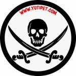 MONTANA DOG - Etichete grafice pentru hamurile Yutipet, mărimea (White pirate)