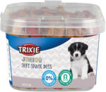 TRIXIE Junior Soft Snack Dots - Hrană moale de recompensă cu somon pentru căței (3 cutii | 3 x 140 g) 420 g