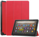 LEATHER Husă pliabilă roșie Amazon Kindle Fire HD 10 2021 (11. generația)