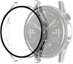  Husa din plastic cu sticla de protectie pentru Huawei Watch GT 3 46mm transparent
