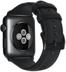  Watch din piele Apple Watch Ultra 1 / 2 (49mm) / 9 / 8 / 7 /6 / SE / 5 și 4 (44mm) / 1, 2, 3 (42mm) maro deschis