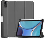  Husă din LEATHER Apple iPad mini 2021 gri