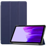  Husă din LEATHER Samsung Galaxy Tab A7 Lite albastru închis