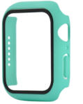  Capac din plastic cu sticlă de protecție pentru Apple Watch 6 / SE / 5/4 (44mm) verde